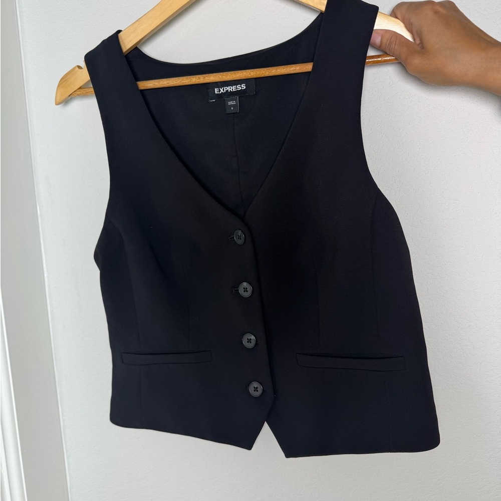 Express Classic Black Vest
